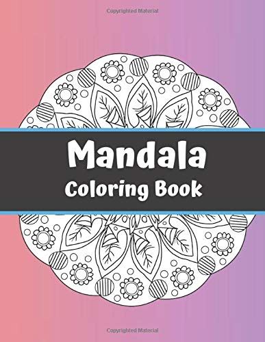 Amazon Mandala Coloring Book Simple Coloring Book Stress Less