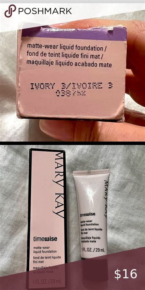 Mary Kay Timewise Matte Wear Liquid Foundation Ivory