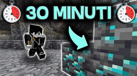 Quanti DIAMANTI Riesco A Trovare Su Minecraft In 30 MINUTI YouTube