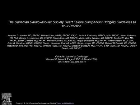 Canadian Cardiovascular Society Canadian Heart Rhythm Society