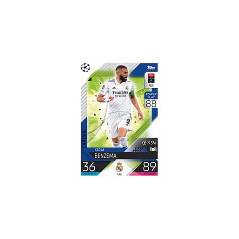 Comprar Cromo Karim Benzema Captain Real Madrid Match Attax