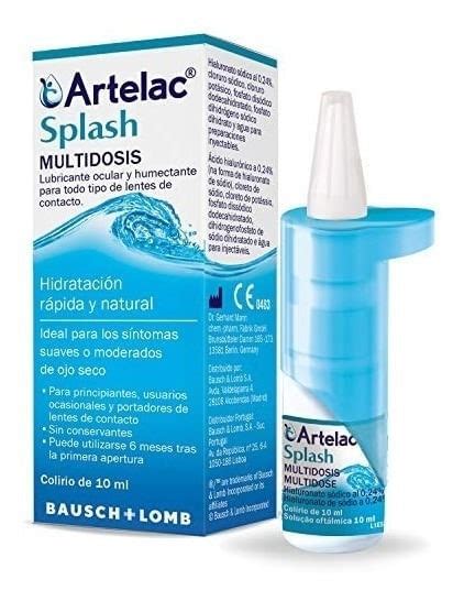 Artelac Splash Gotas Oculares Hidratantes Multidosis 10 Ml Artelac