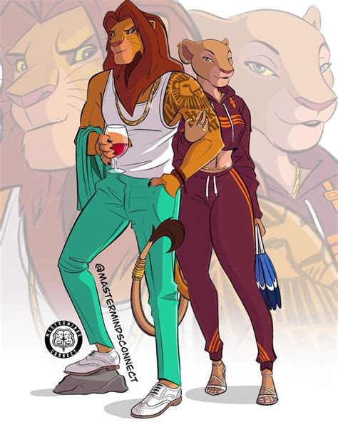 Artist Reimagines The Characters From The Lion King As Humans