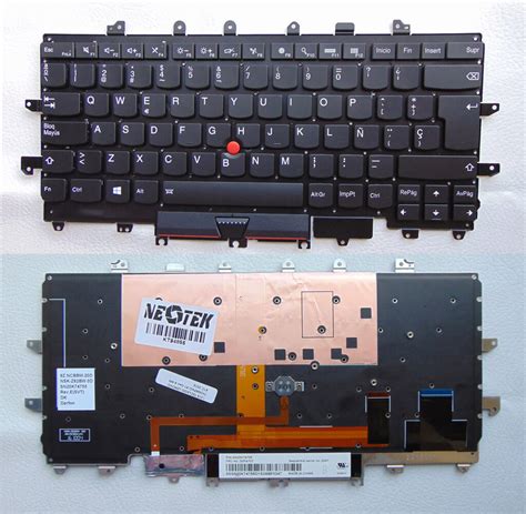 Teclado Lenovo Thinkpad X1 Gen 4 4th X1c 2016