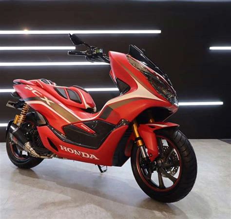 Contoh Modifikasi Honda PCX 150 Keren Goozir