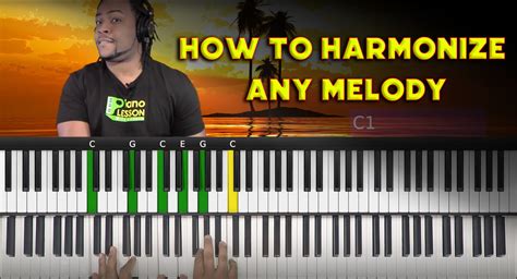 How To Harmonize Any Melody Piano Lesson With Warren