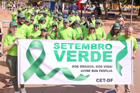 Setembro Verde Doação de órgãos salva vidas Agita Brasília