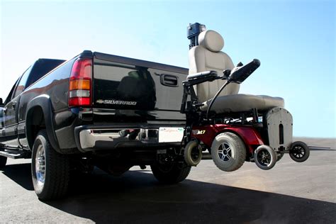 Los Angeles Scooter Lift Carrier Wheelchair Class Trailer Hitch Outside