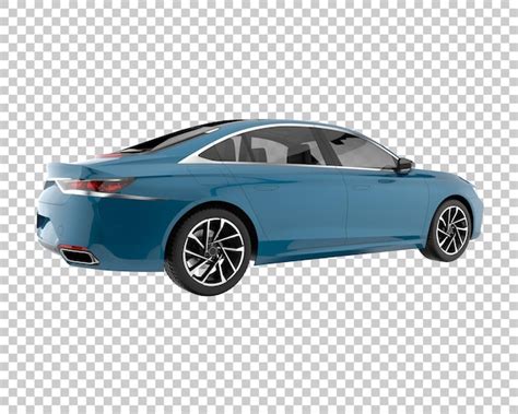 Premium Psd Modern Car On Transparent Background 3d Rendering