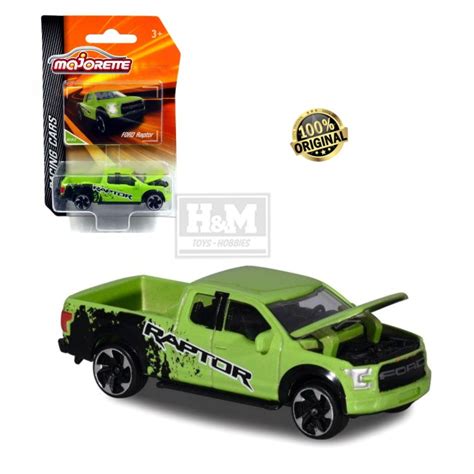 Majorette Racing Cars Ford Raptor Green Lazada Indonesia