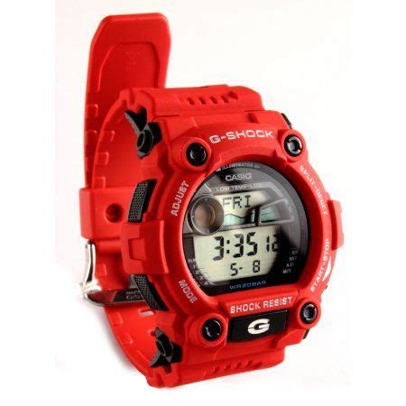 G Shock Rescue Red Wristwatch G A Walmart Digital Sports