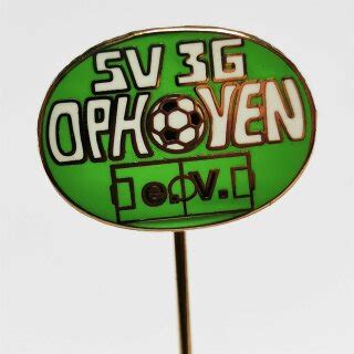 Fussball Anstecknadel Sv Ophoven Fv Mittelrhein Kreis Heinsberg