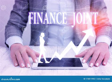 writing note showing finance joint business photo showcasing provision