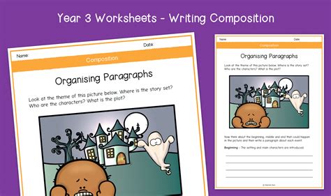 Year 3 Organising Paragraphs Worksheets Ks2 Writing Composition