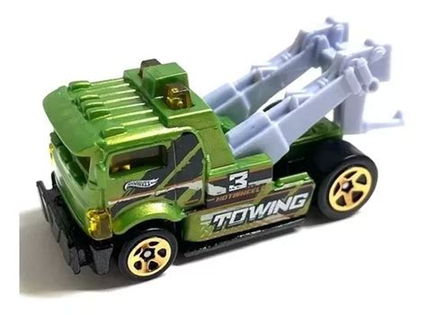 Hot Wheels Heavy Hitcher Guincho Verde Truck Show Pack Parcelamento Sem Juros