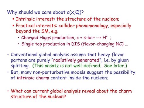 Ppt Heavy Quark Mass Effects In Pqcd And Heavy Flavor Parton