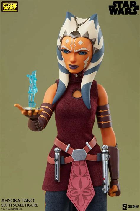 Star Wars Clone Wars Ahsoka Tano Collectible Figure Clone Wars Hot