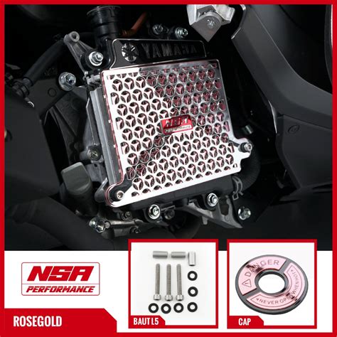 Nsa Cover Radiator Brigitte Vario Pcx Nmax Aerox Adv Lexi Stylo Yamaha Honda Radiator Cap 125