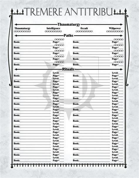 PDF Talents Tremere ANTITRIBU DOKUMEN TIPS