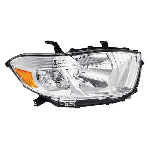 Lumen® Toyota Highlander 2008 Chrome Factory Style Headlight