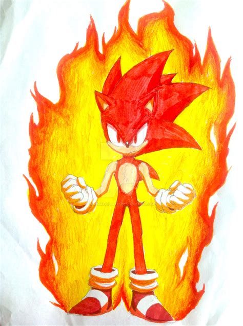 Super Sonic Red by Mismagiusite1 on DeviantArt