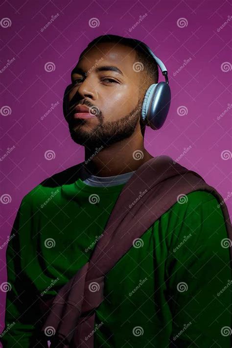 Good Looking African American Male Model Stock Image Image Of Vogue