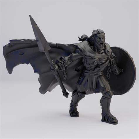 Hot Goblin アレスF ミニチュア 槍盾 戦士 ホットゴブリン