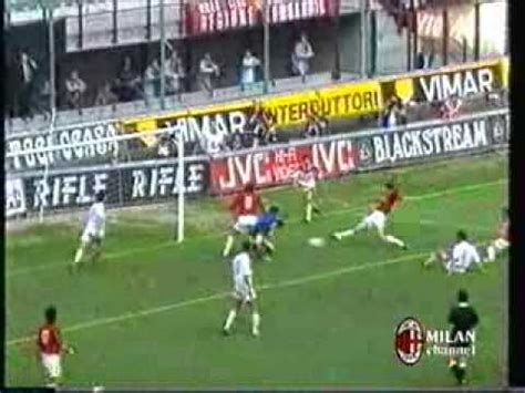 Milan Foggia 3 0 Stagione 94 95 YouTube