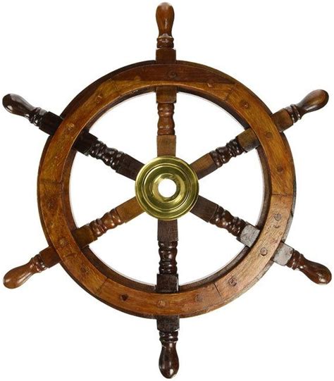 Handcrafted Nautical Wall Decor Ship Wheel Rosewood Home Decor