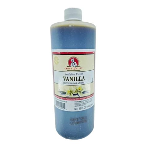 Imitation Vanilla Extract 32 Oz Bottle