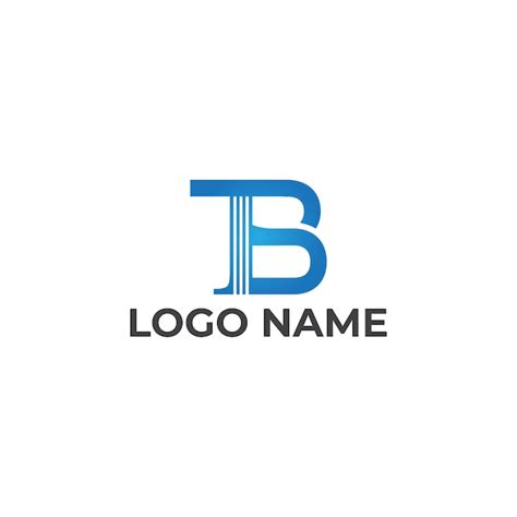 Premium Vector Vector Letter Tb Monogram Logo Design Concept