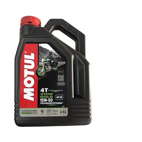 MOTUL 3100 4T GOLD 15W50 2 5L Synthetic Blend Engine Oil For Two