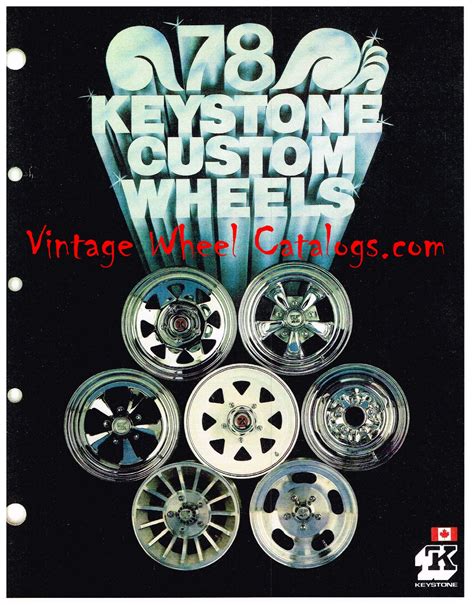 Keystone Vintage Wheel Catalogs