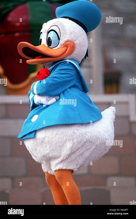 Donald Duck Magic Kingdom Orlando 1 April 2002 Stockfotografie Alamy