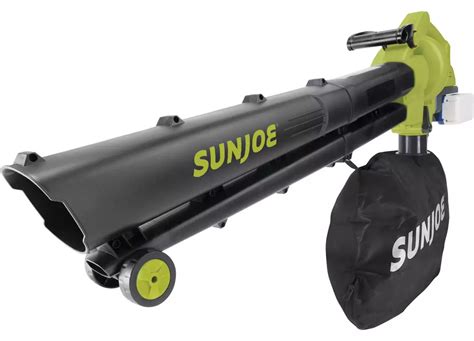 Sun Joe 24v X2 Bvm143 48v 139 Cfm Brushless Handheld Blower Vac