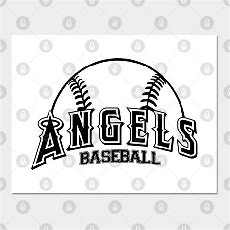 Angels Baseball Team,Mlb Angels Baseball Team by rbcreativeart | Angels ...