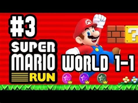 Super Mario Run World 1 1 All Pink Purple And Black Coins Up And