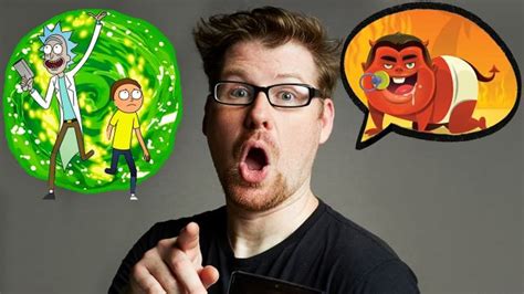 Justin Roiland Rick And Morty Improvises New Cartoon Voices