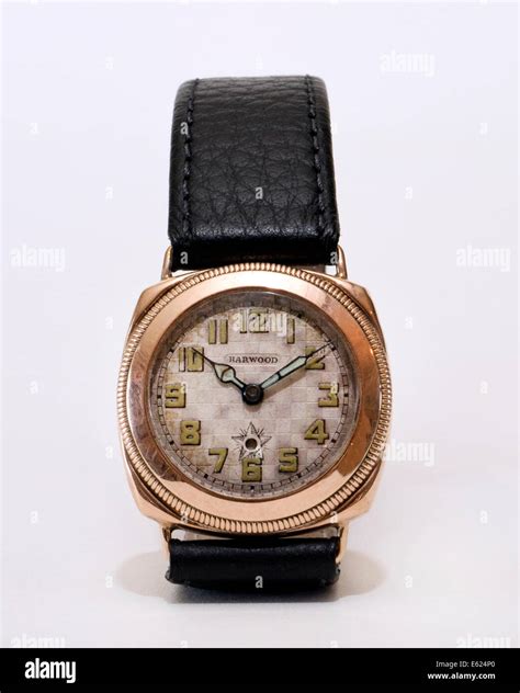 Harwood British Wrist Watch Stock Photo Alamy