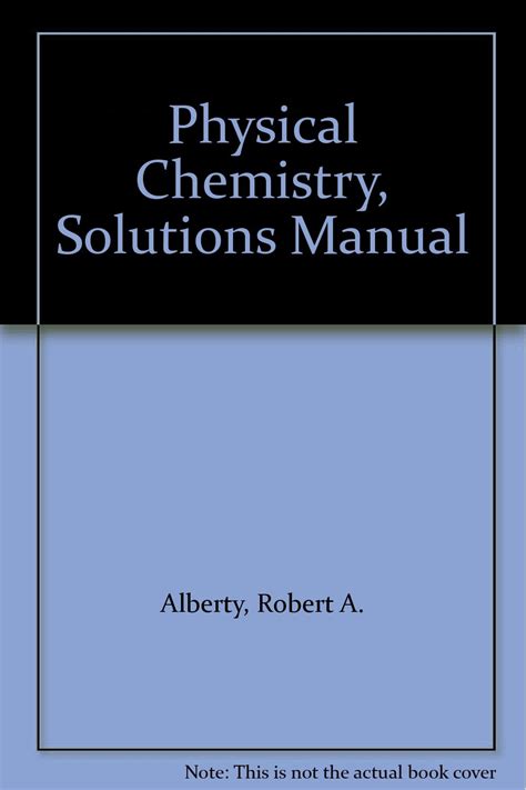 Amazon Physical Chemistry Solutions Manual