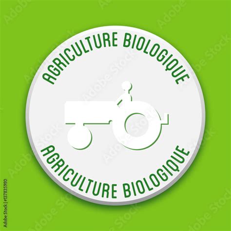 Logo Agriculture Biologique Stock Adobe Stock