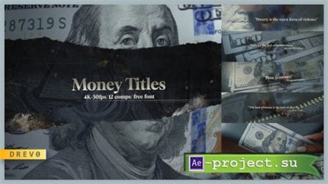 Videohive Money Titles 45443432 Project For After Effects