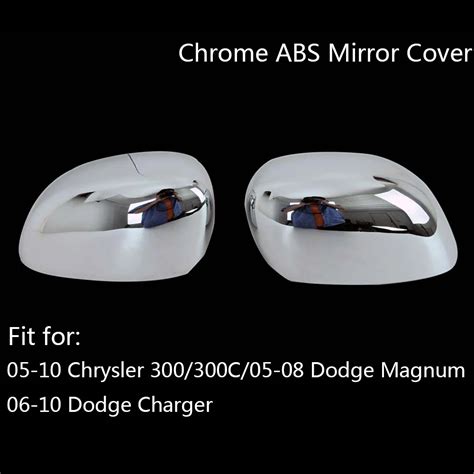 Abs Chrome Rear View Mirror Cover For Chrysler C