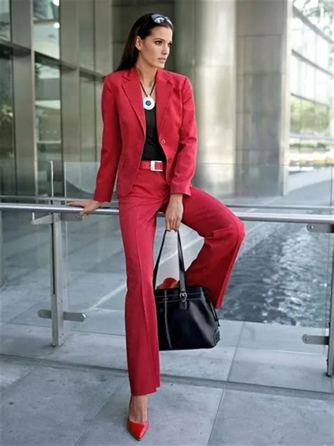 New 2019 Pink Formal Pant Suits For Weddings Prom Women Business Suits