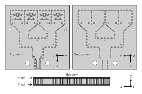 A Geometry B Detailed Dimensions And C Photograph Of The