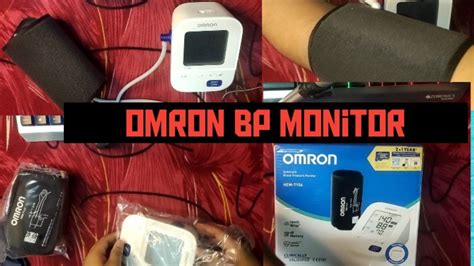 Omron Blood Pressure Monitor How To Use Omron Bp Monitor Youtube