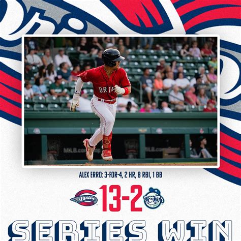 X Greenville Drive On Twitter FINAL Drive 13 Asheville 2 Alex Erro