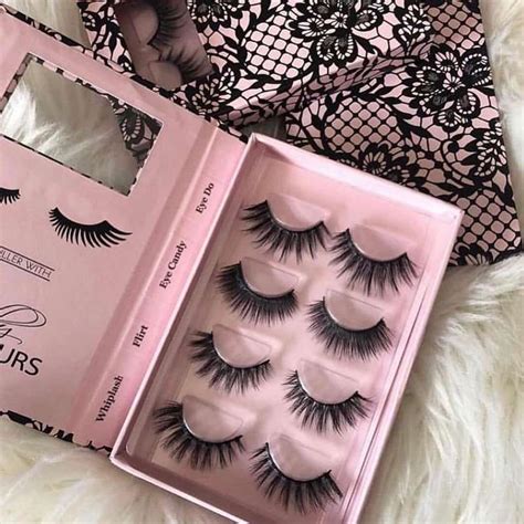 Silk Lashes 3d Mink Lashes Eyelash Case Custom Eyes Strip Eyelashes