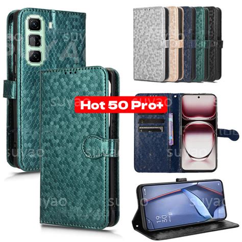 Para Infinix Hot Pro Plus Pro Capa De Telefone Couro Flip Wallet Stand Holder