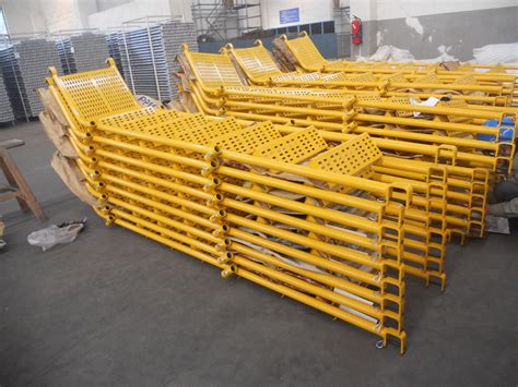 Painted Pre Galvanized Cross Brace Diagonal Brace Frame Scaffolding